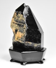 画像6: モリオン（黒水晶）台付 K2142 (6)