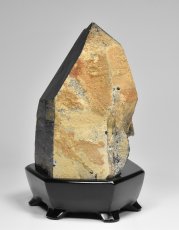 画像9: モリオン（黒水晶）台付 K2142 (9)
