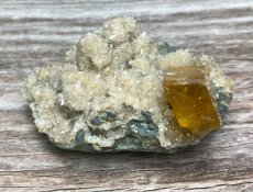 画像7: ゴールデンカルサイト結晶原石［インド産］K2364 (7)
