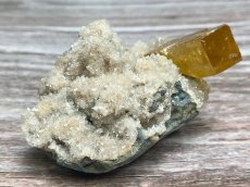 画像8: ゴールデンカルサイト結晶原石［インド産］K2364 (8)