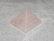 画像3: ローズクオーツピラミッド K2830 (3)