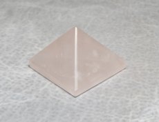 画像5: ローズクオーツピラミッド K2830 (5)
