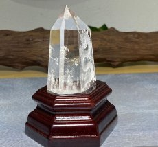 画像9: 水晶龍彫りポイント台付 K2968 (9)