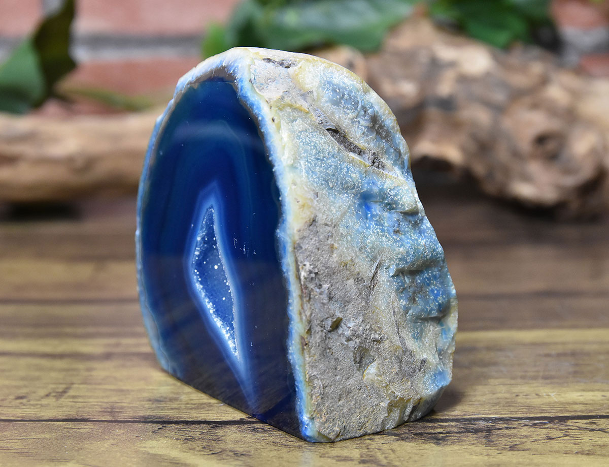 ✳️特価‼️美麗ブルーの輝き✨超特大サイズ✨ブルーメノウ 瑪瑙 青瑪瑙 原石 天然石