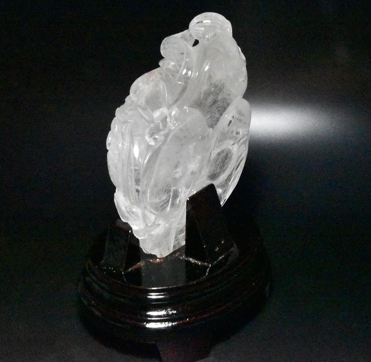 水晶 龍神彫刻 K1175