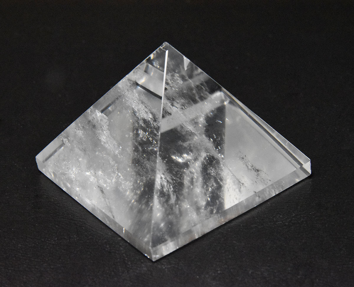 画像1: レムリアン水晶ピラミッド K1767 (1)