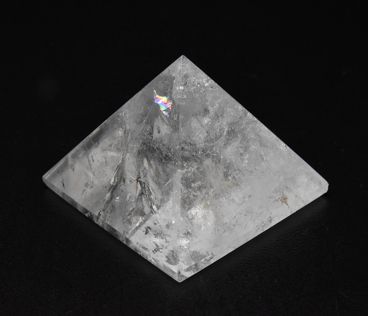 画像1: レムリアン水晶ピラミッド K1769 (1)