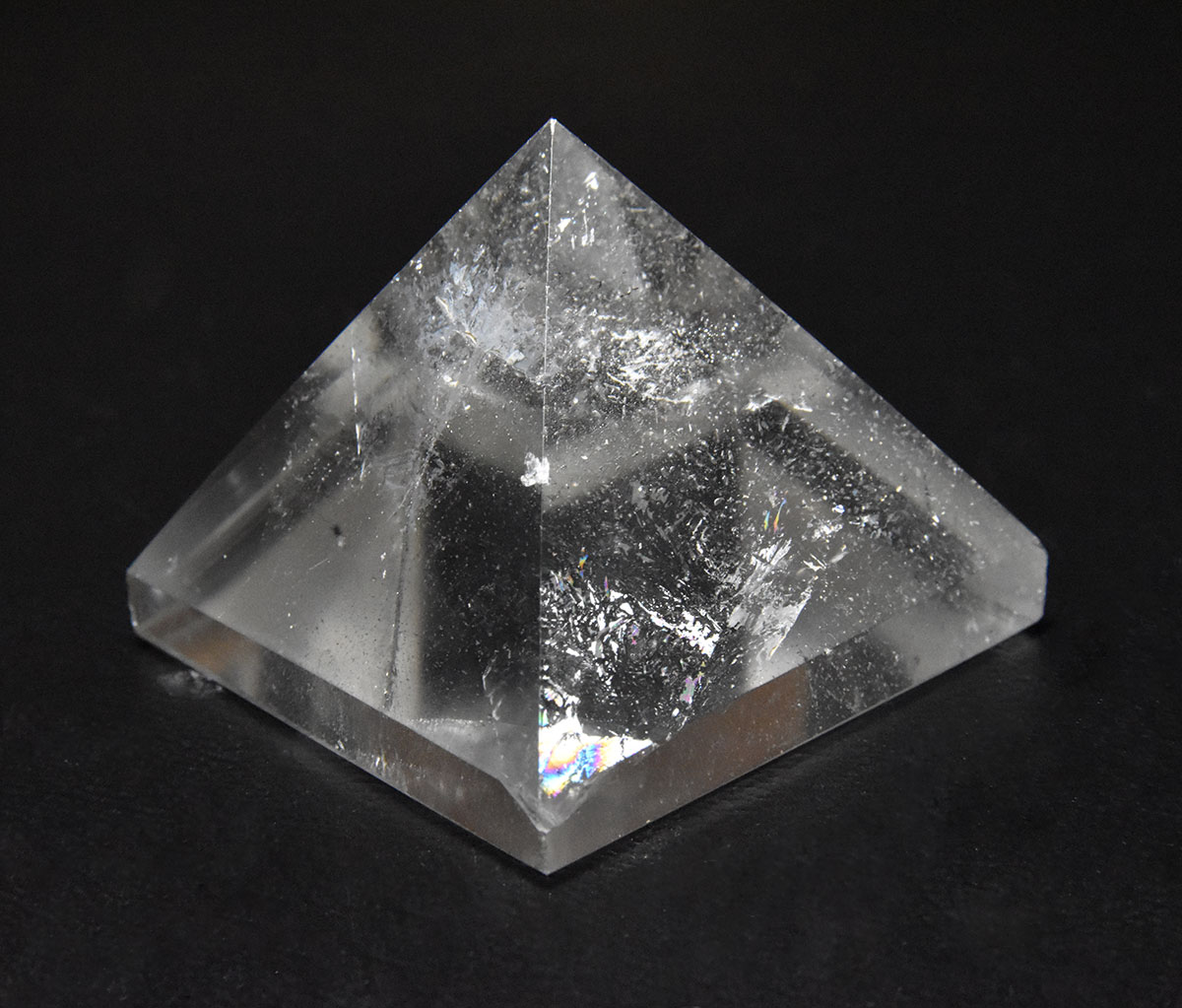 画像1: レムリアン水晶ピラミッド K1772 (1)