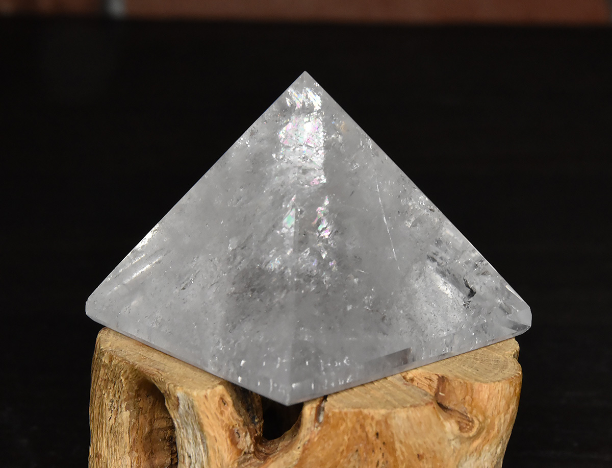 画像1: レムリアン水晶ピラミッド K2289 (1)