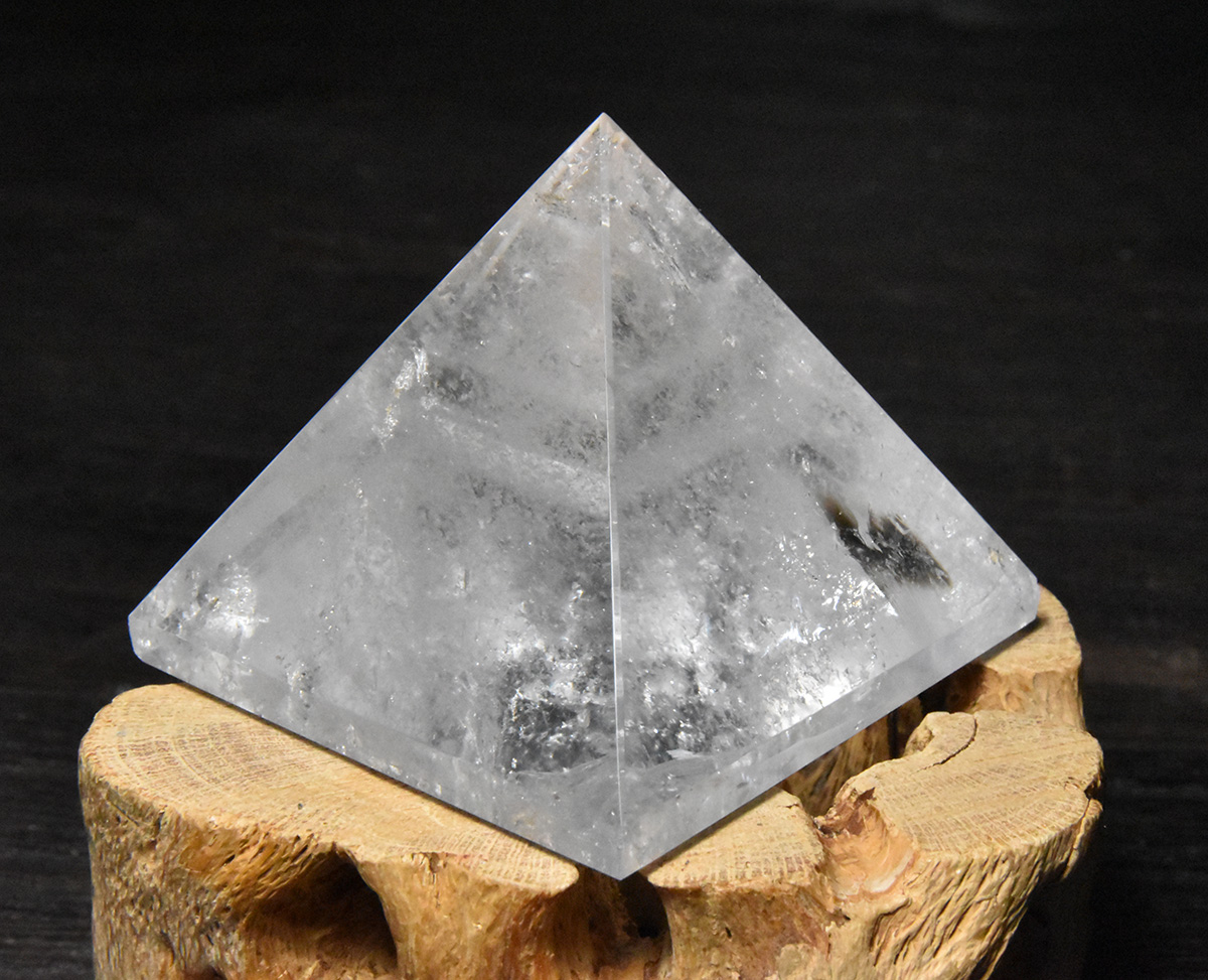 画像1: レムリアン水晶ピラミッド K2290 (1)